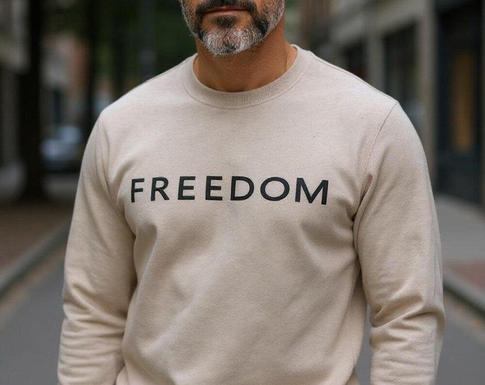 Embroidered FREEDOM Sweatshirt