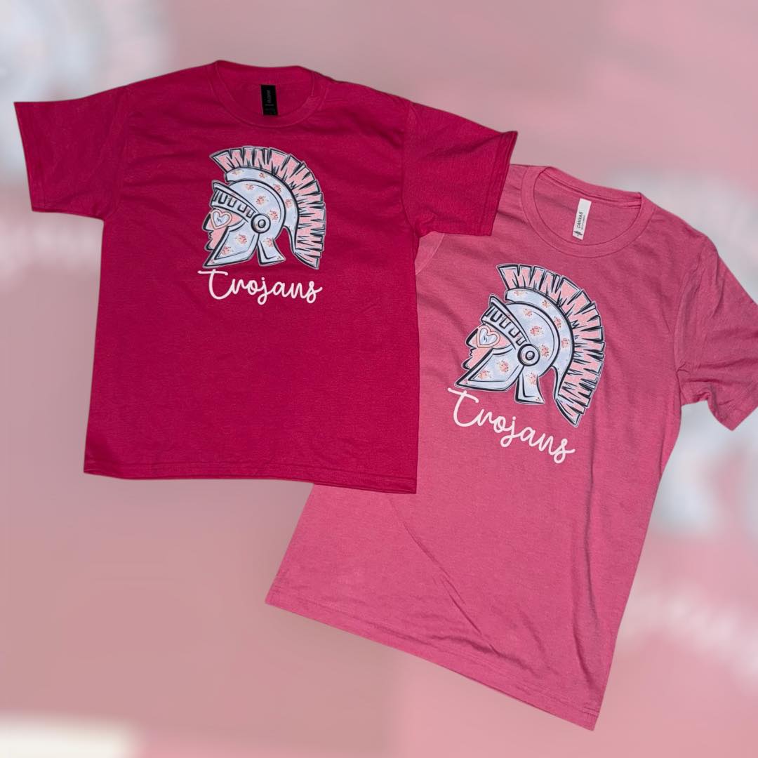 Pink Out TROJANS TShirts